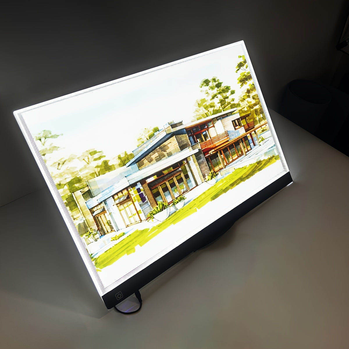 A2 LED Light Pad for Diamond Painting Tracing Drawing 3-Level Brightness USB Powered Ultra-Thin Acrylic Light Board 15.75x23.62 Inch Diamond Art Supplies Animation