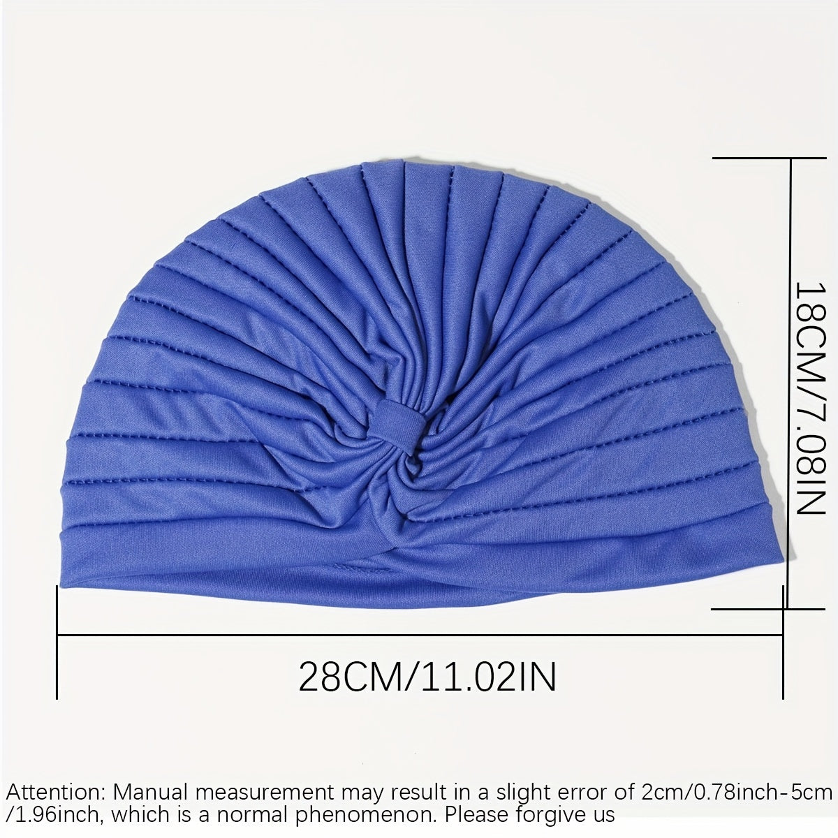 15-Pack Bohemian Turban Head Wraps for Women – Pre-Tied Pleated Head Scarves, Multicolor Twisted Hair Wraps & Beanie Caps, Breathable Ultra-Soft Headbands for Chemo, Hair Loss & Everyday Style