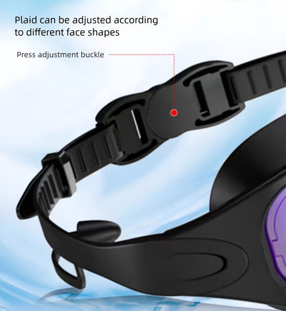 Anti-Fog Swim Goggles 2-Pack with Earplugs, Nose Clip & Waterproof Bag – UV Protection Swimming Goggles for Men, Women & Teens, Outdoor Pool & Water Sports Accessories Kit