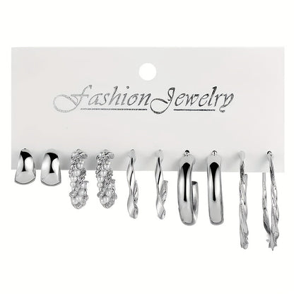40 Pairs Earrings Set for Women – Geometric Heart Butterfly Faux Pearl Hollow Twist Stud Earrings Bulk Pack, Boho Fashion Jewelry for Beach Vacation Party Daily Wear Dating Gifts