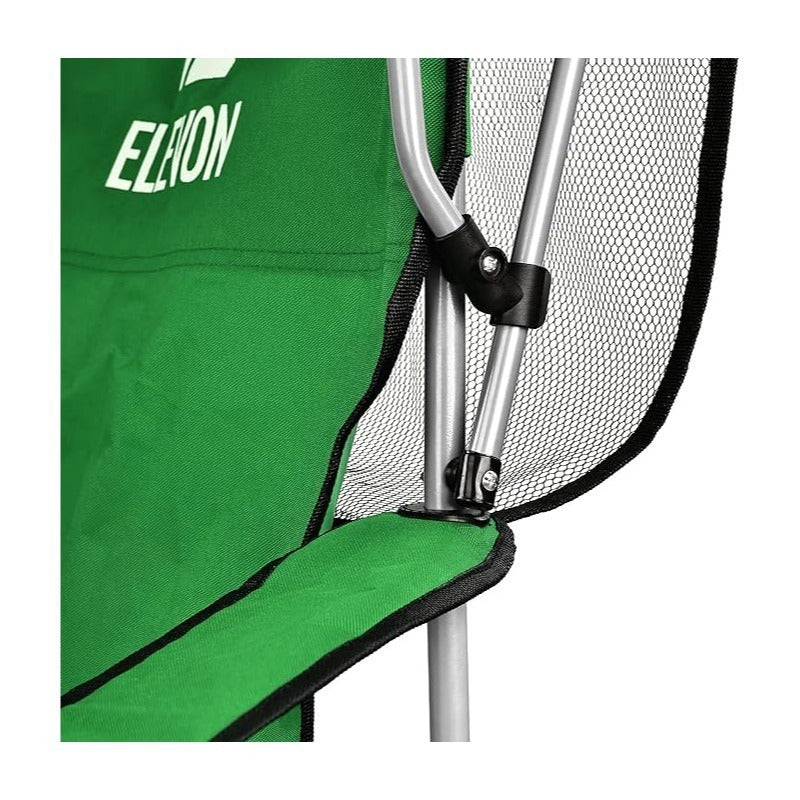 Folding Camping Chair with Tilting Canopy Sunshade – 225LBS Capacity, 22.8" Wide Seat, Mesh Cup Holder & Carry Bag, Portable Beach Lawn Chair for Camping, Hiking & Outdoor Events – 9 Color Options