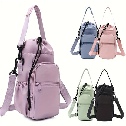 Crossbody Sling Bag One Shoulder Daypack – Lightweight Multi-Function Phone Bag with Adjustable Strap, Durable Fabric, for Outdoor Sports, Hiking, Travel, Fitness, Daily Use – Men & Women