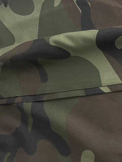Women's Camo Cargo Pants – Lightweight Breathable Hiking Outdoor Casual Long Pants Multi-Pocket Elastic Waist XS-XXL Camouflage