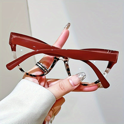 3PCS Reading Glasses for Women – Photochromic Lenses, Metal Hinge, Minimalist Color Block Design, Elegant Presbyopia Eyeglasses +1.00 to +4.00, Fashion Gift for Ladies