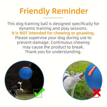 Chew-Resistant Dog Ball Toy for Fetch & Training – Durable Polo Balls for Golden Retrievers, Bulldogs, Shiba Inu, Corgi & Australian Shepherd, Self-Play & Obedience Exercise