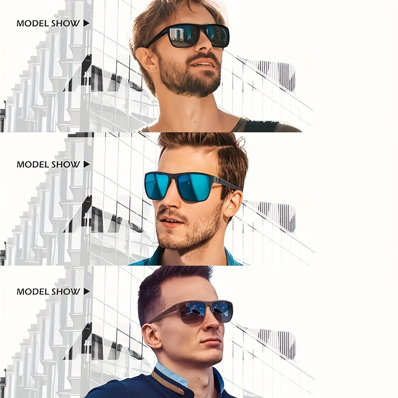 12 Pack Retro Square Sunglasses Bulk Set for Men and Women Classic Designer PC Frame UV Protection Beach Outdoor Sports Daily Leisure Wholesale Sunglasses Assorted Colors