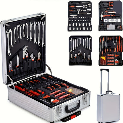52-Piece Professional Tool Set for Home & Car Repair – Portable Toolbox Kit for DIY Enthusiasts, Mechanics & Professionals, Perfect Gift Idea