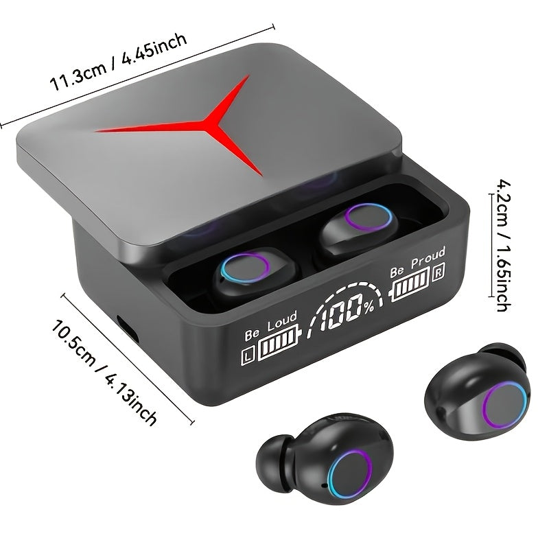 Smartwatch & Wireless Bluetooth Earphones Combo Set – Health Monitor, GPS Tracking, Wireless Calling, Sleep Tracker, Compatible with Android & iPhone for Men and Women
