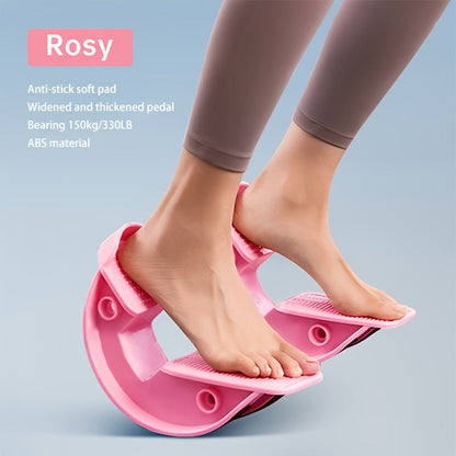 Calf Stretcher Foot Pedal for Balance Flexibility Training Muscle Massage & Yoga – Durable ABS Non-Slip Foot Rocker for Plantar Fasciitis Achilles Tendon Relief – Blue Black Pink Yellow, 1/2/3pcs