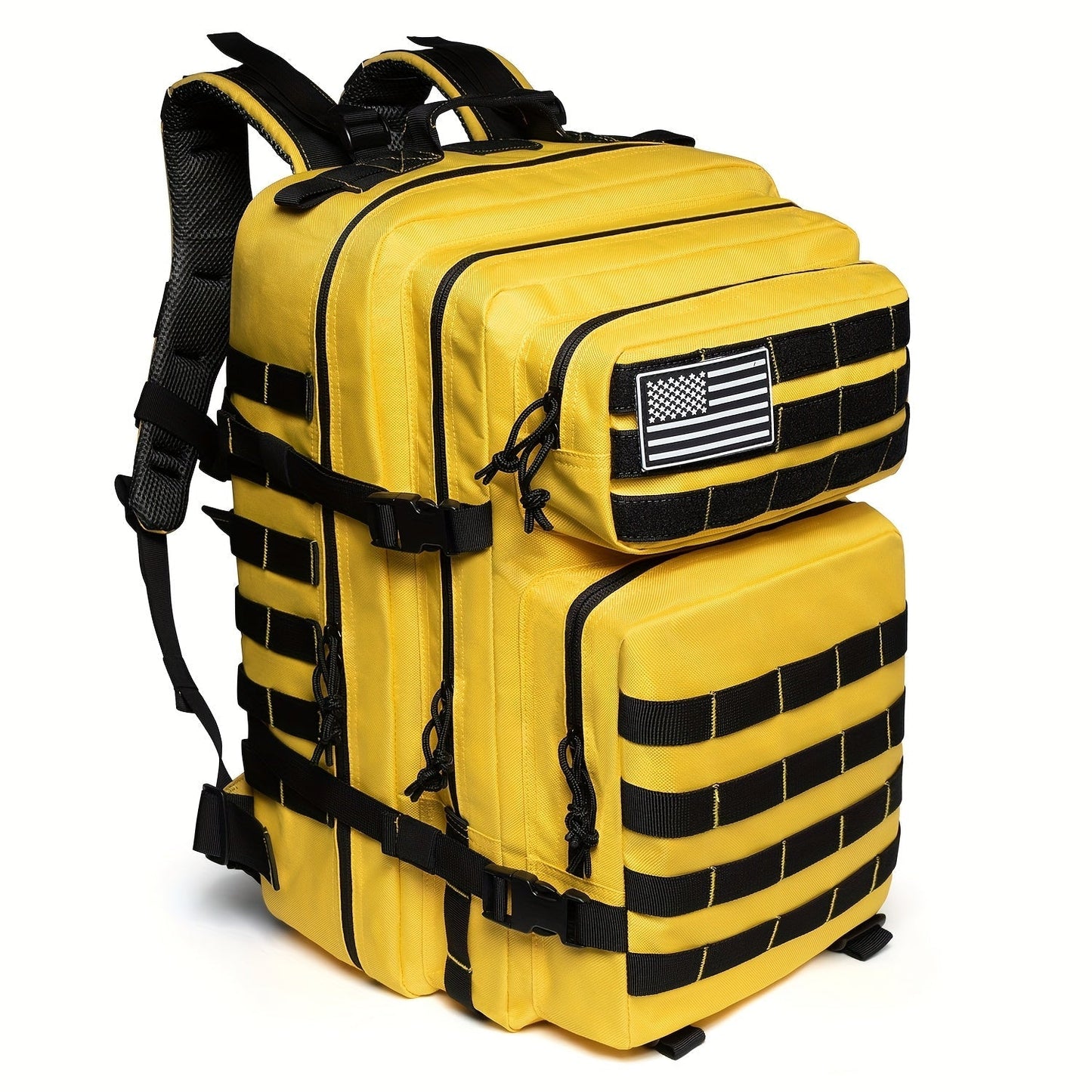 45L Tactical Backpack for Men & Women – Large Capacity Hiking Camping Travel Bag, 3-Day Bug Out Bag for Outdoor Fitness & Adventure, 13 Colors Available