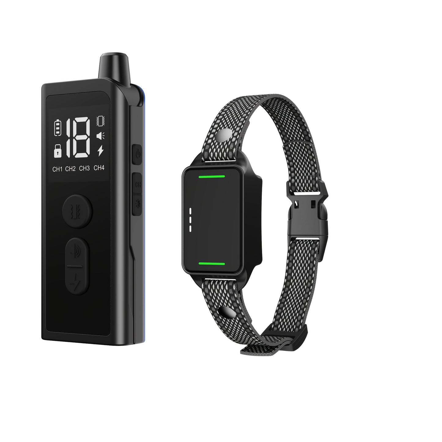 Dog Training Collar with Remote – Rechargeable E-Collar with Shock Vibration Buzz Modes, 2.4G Wireless Remote, USB Charging, Safe & Effective Pet Trainer for Small Medium Large Dogs, 1pc & 2pc
