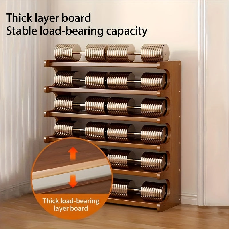 Shoe Rack 3/5/6 Tier Wood Grain Cube Organizer | Multi-Layer Space-Saving Shoe Storage Shelf | Easy No-Tool Assembly | Self-Standing Shoe Tower for Entryway Closet Dorm Bedroom | Brown