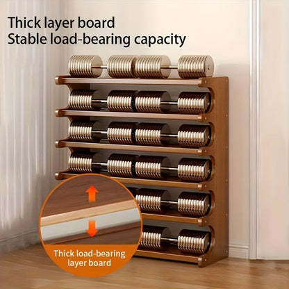 Shoe Rack 3/5/6 Tier Wood Grain Cube Organizer | Multi-Layer Space-Saving Shoe Storage Shelf | Easy No-Tool Assembly | Self-Standing Shoe Tower for Entryway Closet Dorm Bedroom | Brown