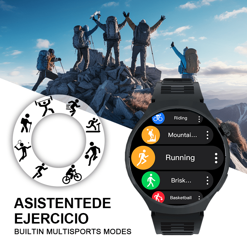 Round Smartwatch 2.01 Inch Extra Large Screen Wireless Calling 100+ Sports Modes Sleep Monitor Games Weather Calculator Pedometer Fitness Tracker Watch for Men Women iPhone Android