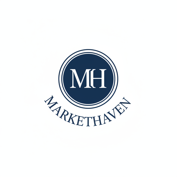 MarketHaven Premium Monogram Logo